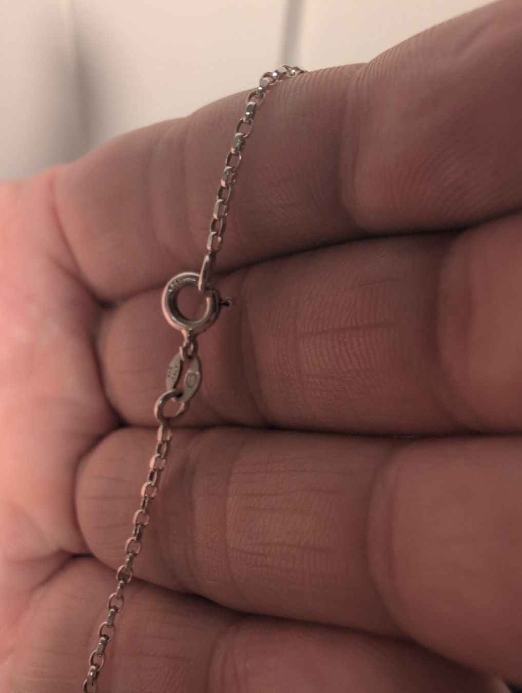 Catenine: Silver Necklace 925 Hallmark like new – Nuovo (secondo la descrizione) da Chur venduto da aur_s5mj 2