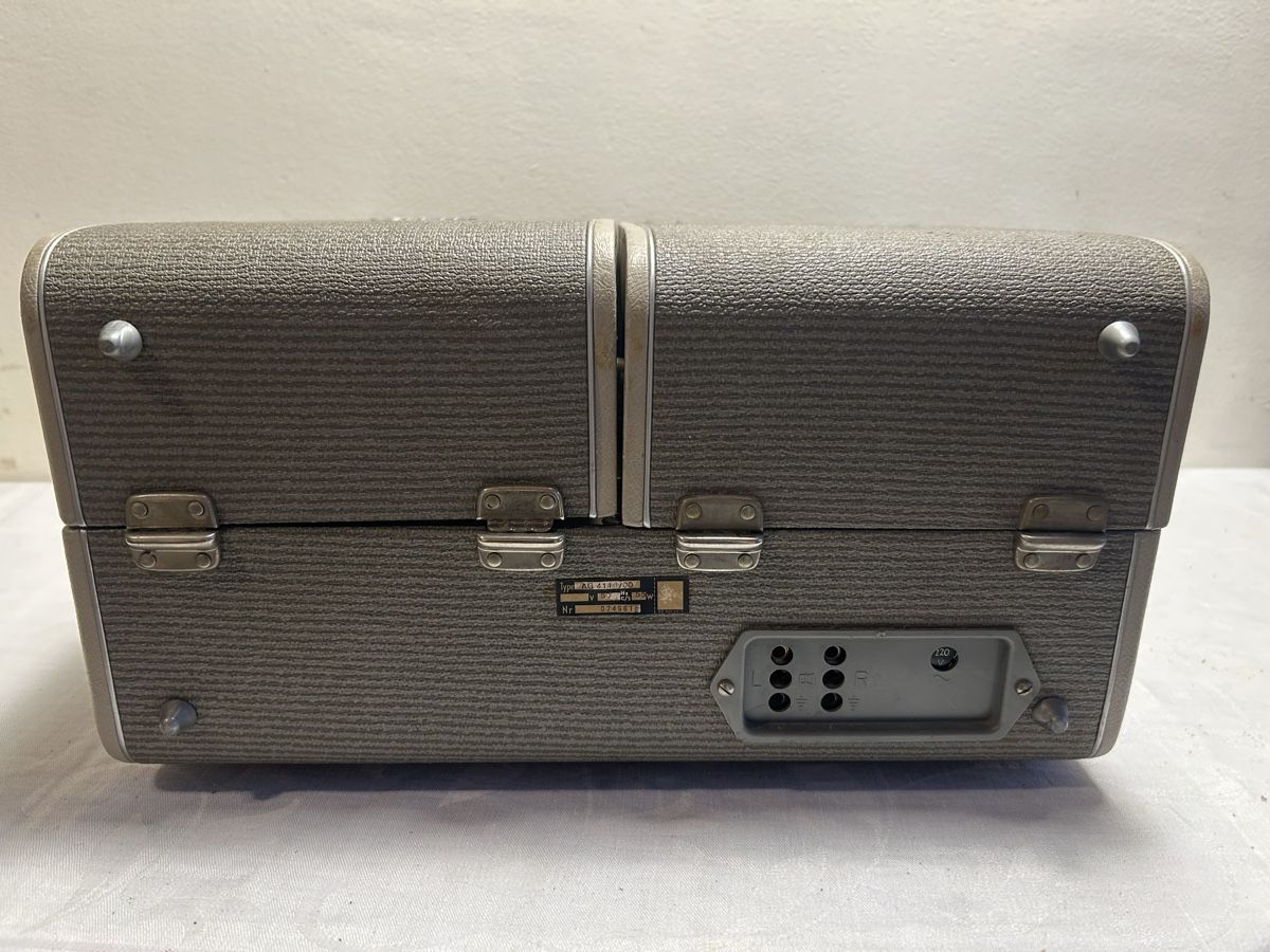 Philips Plattenspieler: Tourne-disque valise Philips vintage défectueux  – Defekt aus Geneve von  8
