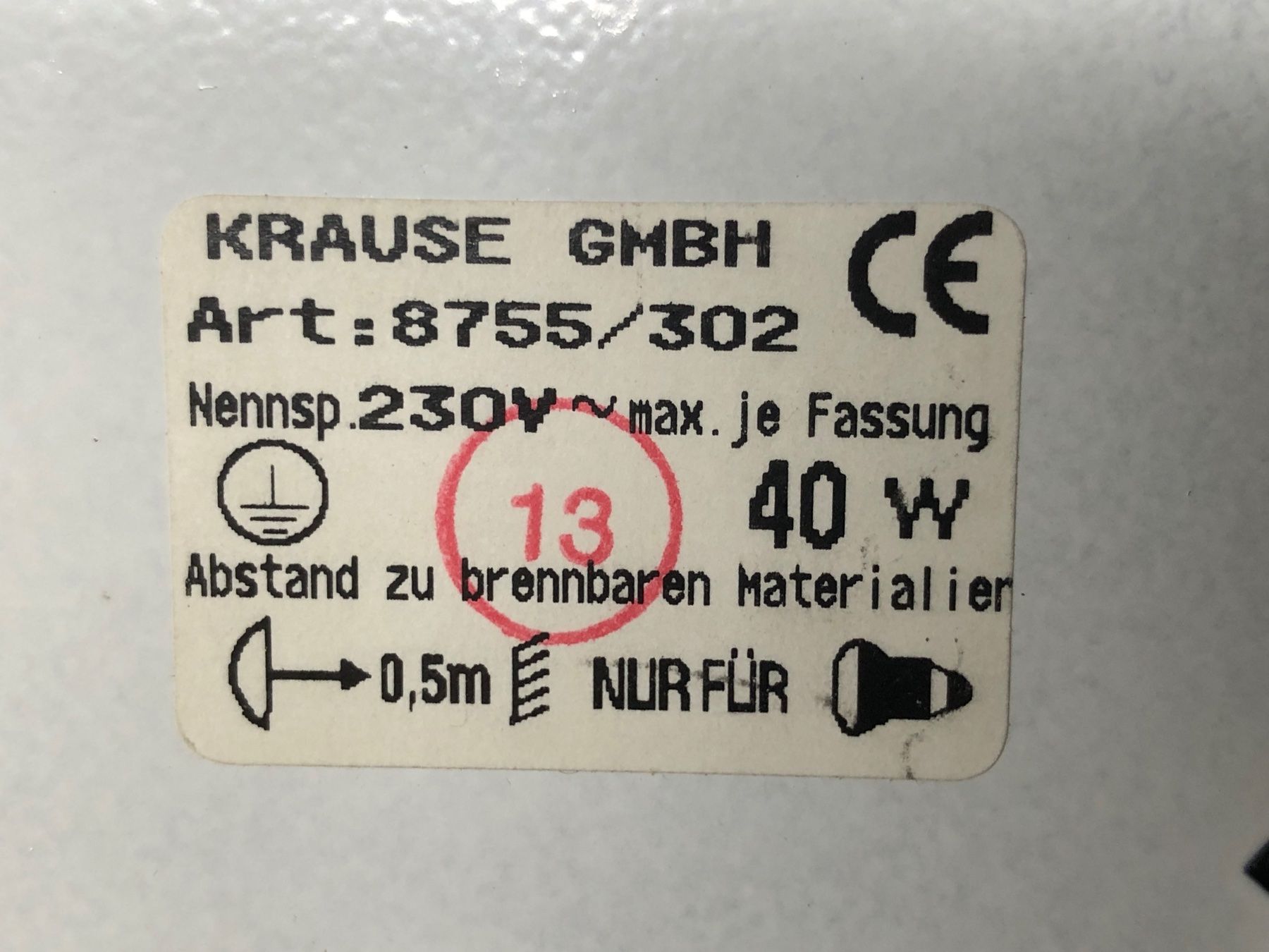 Kronleuchter & Deckenlampen: Weisse Lampe, Deckenlampe mit 3-flammig, gebraucht – Gebraucht aus Bergdietikon von Garak 4