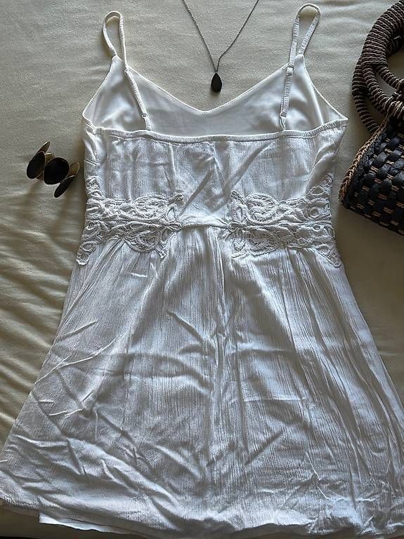 Vestiti: Jolie robe de plage blanche taille M – Usato da Cossonay-Ville venduto da ale_k9mh 3