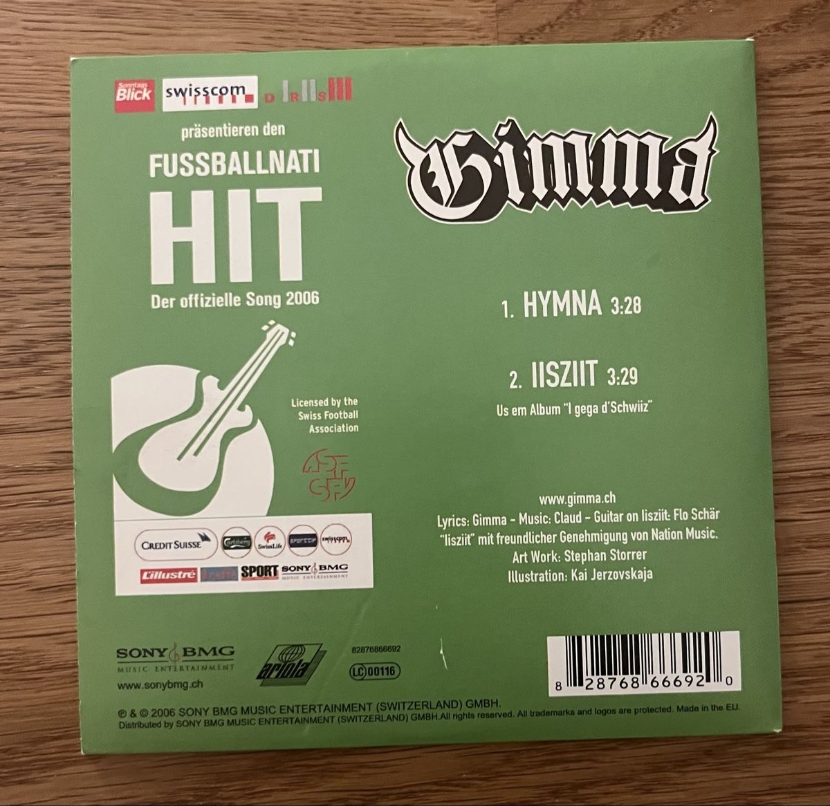 CD: Single CD: Gimma - Hymna & Iisziit – Usato da Sursee venduto da abcdxyz 1