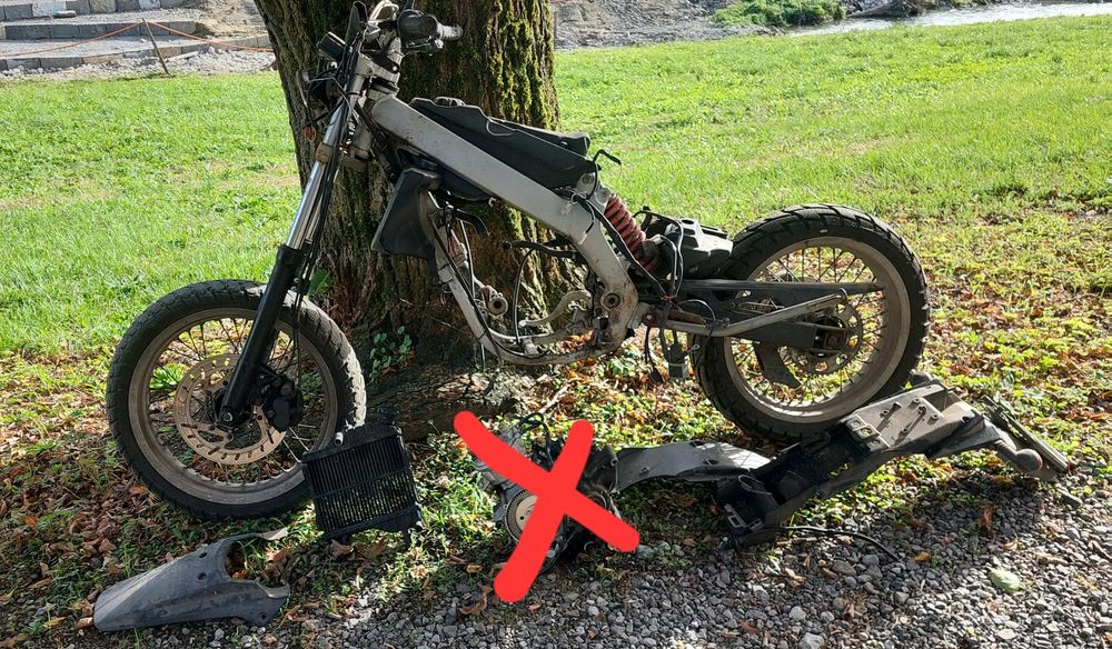 Motorrad Mbk defekt ohne Motor Kaufen auf Ricardo