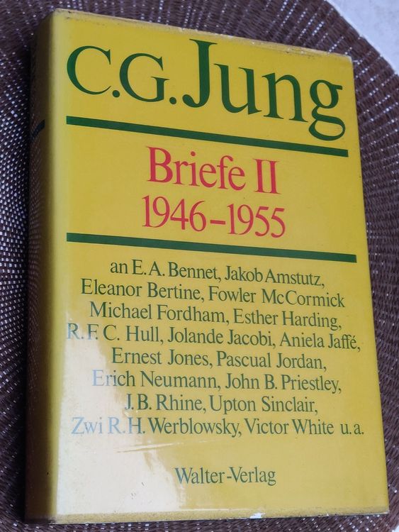 Carl Gustav Jung C. G. Briefe II 19461955 Kaufen auf Ricardo