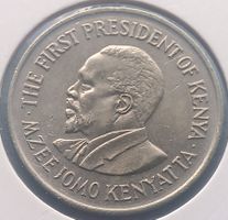 KENIA - KENYA - 1 SHILLING 1978 - IN MUENZKARTON - EXZELLENT