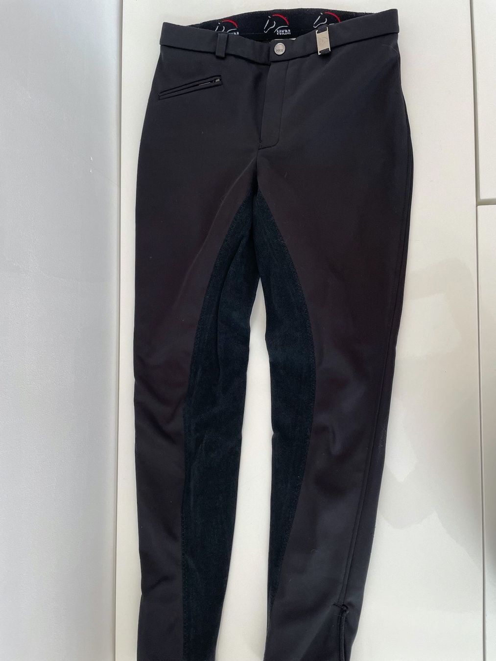 Hosen: Reithose HKM Gr. 164, schwarz, eher warm – Neu (gemäss Beschreibung) aus Bichwil von