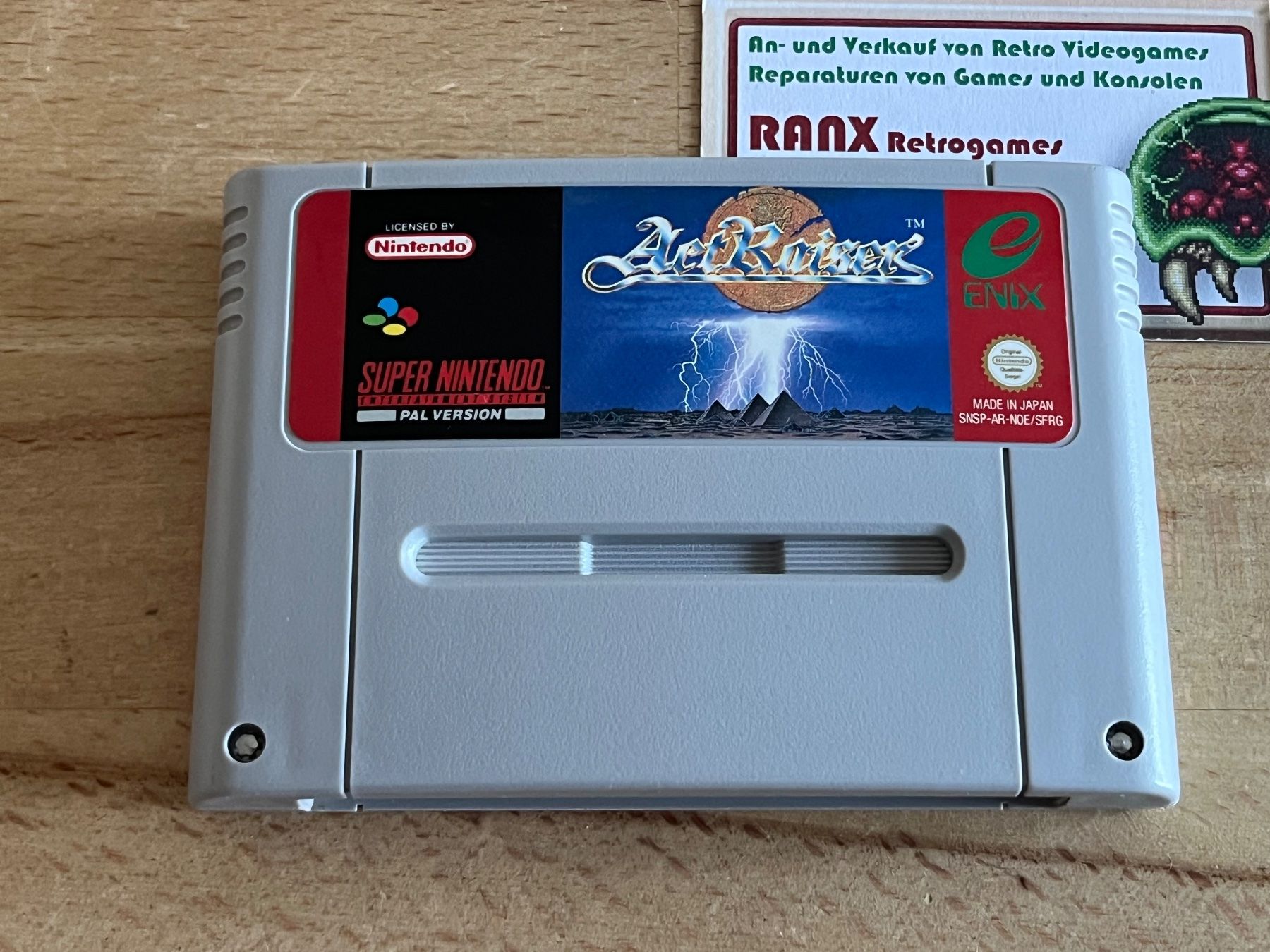 Nintendo Spiele: Actraiser SNES Super Nintendo Spielmodul original – Gebraucht aus Thalwil von ranx