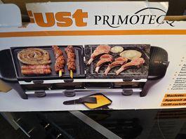 Raclette-Grill 8 Personen mit Naturstein 