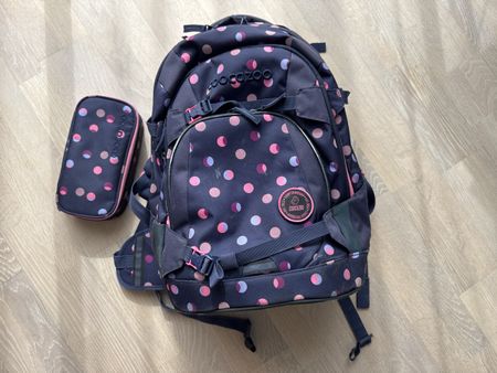 Schulthek Coocazoo mit passendem Etui