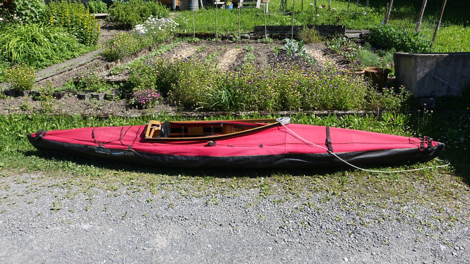 Klepper Boote: Klepper Faltboot Aerius 2000 rot - Kanu – Gebraucht aus Schwyz von Sgizzitrichaeli