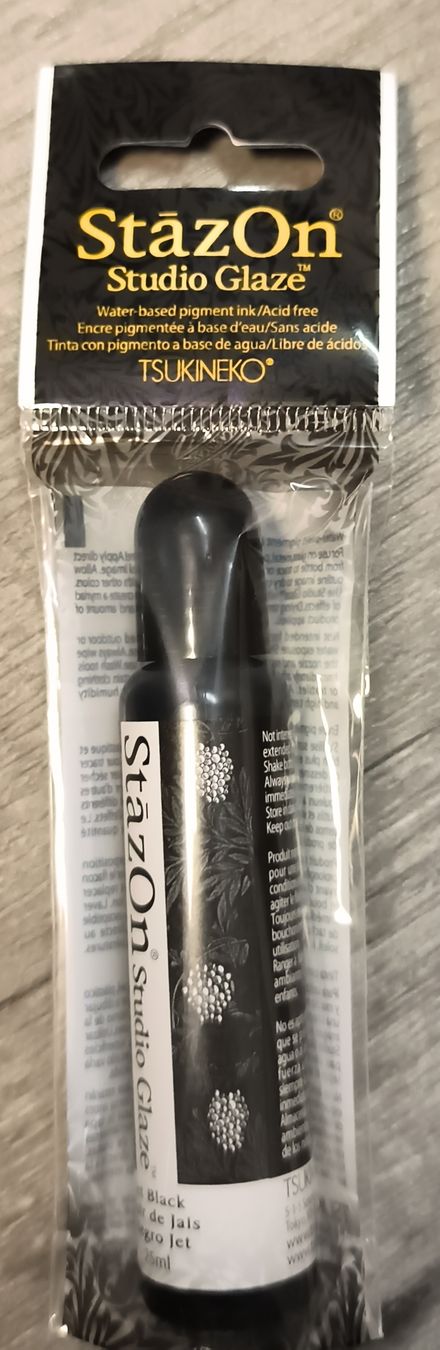 Bastelsets: StazOn Studio Glaze Tinte, Schwarz, Neu, Basteln, Scrapbook – Neu und originalverpackt aus Aarwangen von Byv7