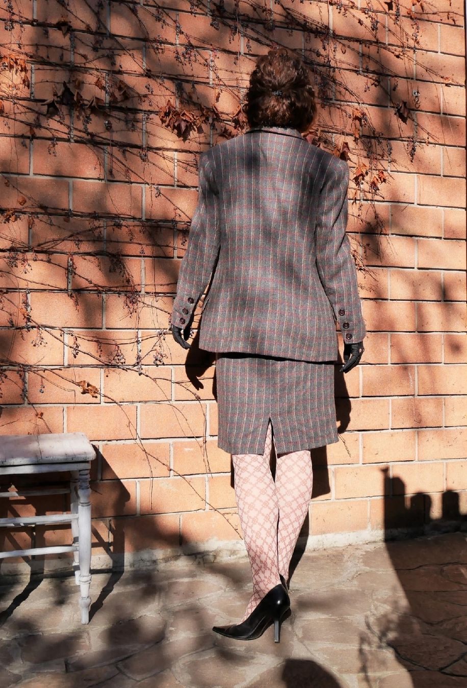 Completi & Tailleur: Vintage Roccobarocco tailored wool skirt suit – Nuovo (secondo la descrizione) da La Tour-de-Peilz venduto da dAutrefois 4