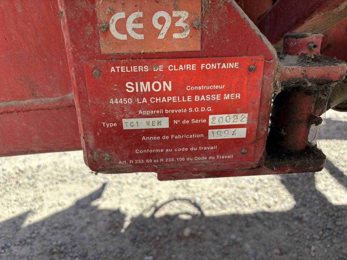 Tutte le macchine: Simon Erntemaschine – Usato da Boniswil venduto da Dopo_ 6