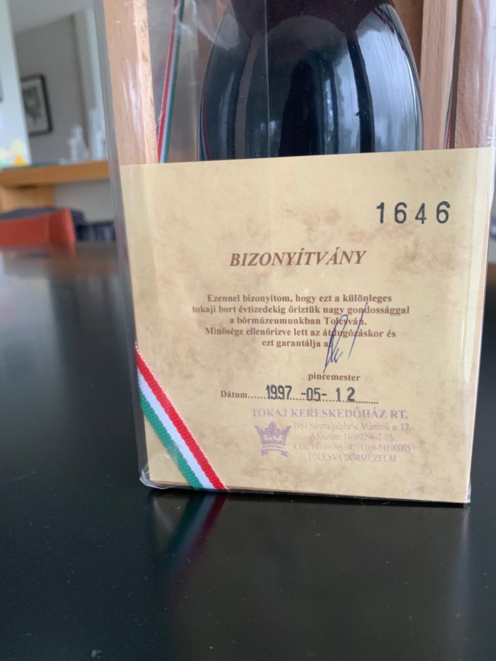 Vino: Tokaji Wine 1952 – Usato da Küsnacht ZH venduto da ElenaPe 4