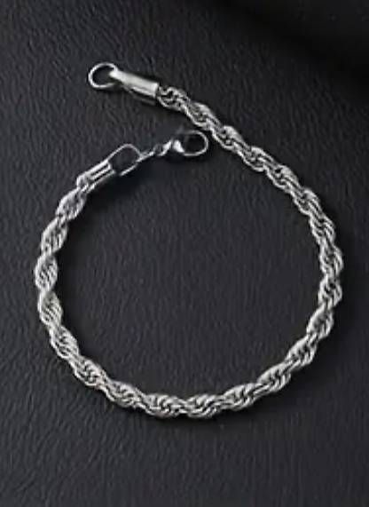 Bracciali & Braccialetti: Armband Edelstahl gedreht – Nuovo e nell'imballaggio originale da Würenlos venduto da sul_cm8q