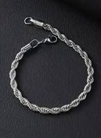 Armband Edelstahl gedreht