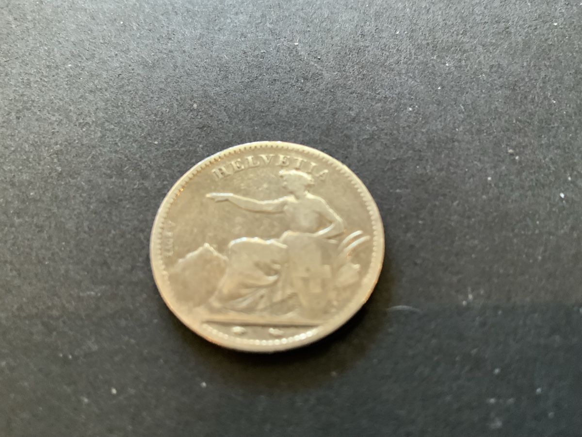 Tutti le monete: 1851 1FRÄNKLER SCHÖN + – Usato da Beinwil am See venduto da Ricri 1
