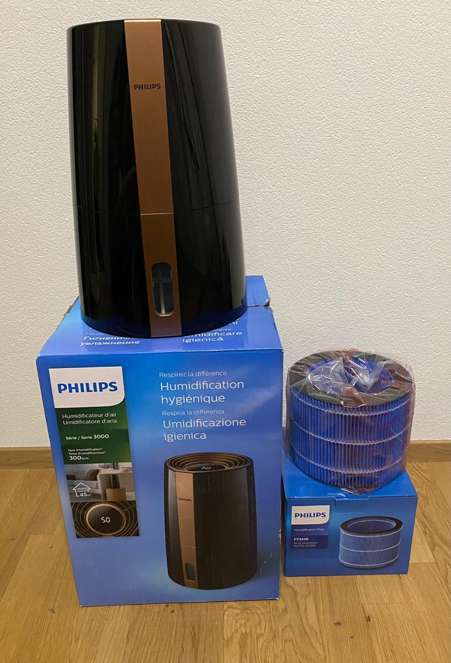 Philips Umidificatori d'aria: Philips Serie 3000 Luftbefeuchter – Usato da Ermenswil venduto da Walkest 2