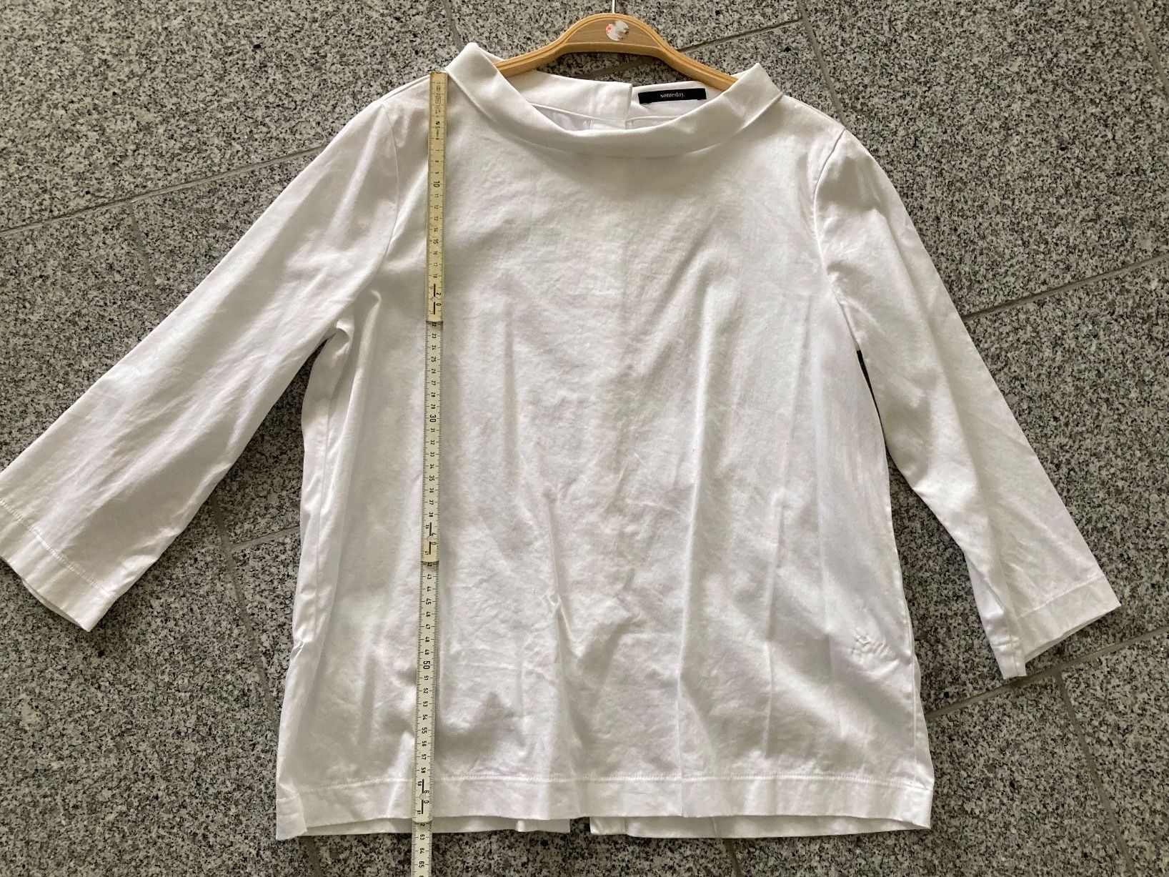 Someday Camicette: Bluse von somday, weiss Gr 38/40 – Usato da Eschenbach SG venduto da verbascum