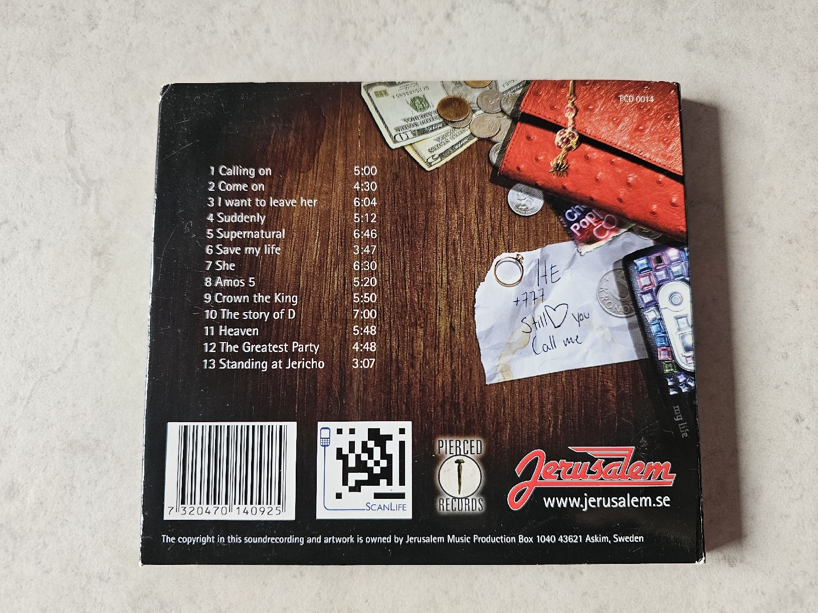 CD: Jerusalem  -  She – Usato da Schneisingen venduto da backstore24 1
