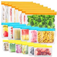 Gefrierbeutel Mehrweg Zip BPA frei auslaufsicher 20 Stk