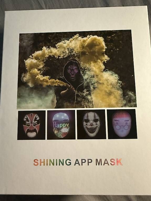 Gesichts- und Gehörschutz: Shining App Mask – Neu und originalverpackt aus Spreitenbach von sil_wct5