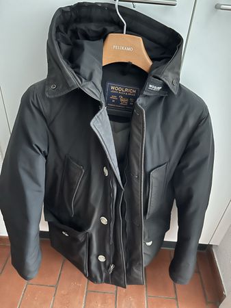 Woolrich Arctic Anorak Daunenjacke Herren, Schwarz, M