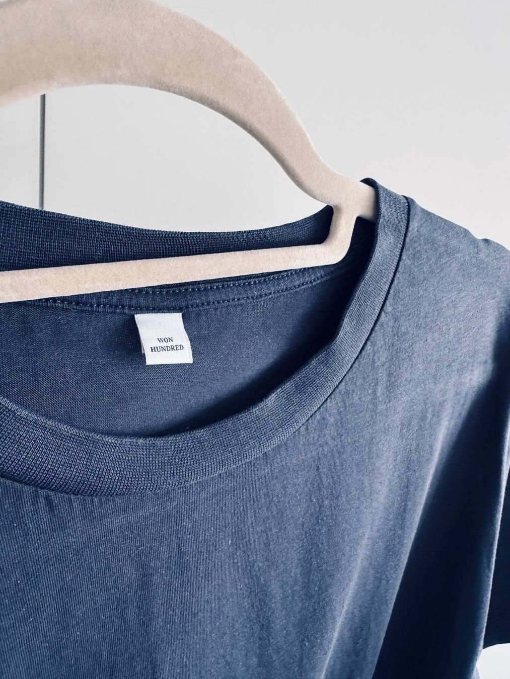 T-shirt: WON HUNDRED T-Shirt Dunkelblau Gr. M – Nuovo (secondo la descrizione) da Ennetbaden venduto da DanielCPH 1