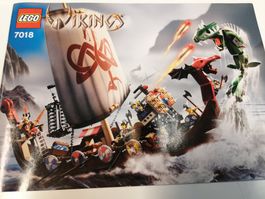 Lego 7018 Viking Ship vs. the Midgard Serpent - NEU