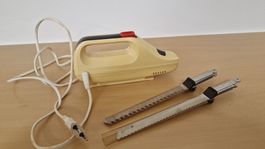 Rotel Elektromesser mit 2 Klingen gebraucht