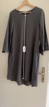 Graues Oversized Kleid von COS zu verkaufen