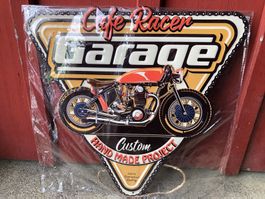 Cafe racer garage werbung reklame classic