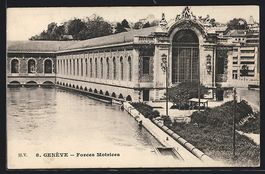 AK Genève, Forces Motrices, 1911