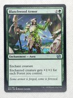 Magic Karte: Blanchwood Armor - Top Zustand! Selten!