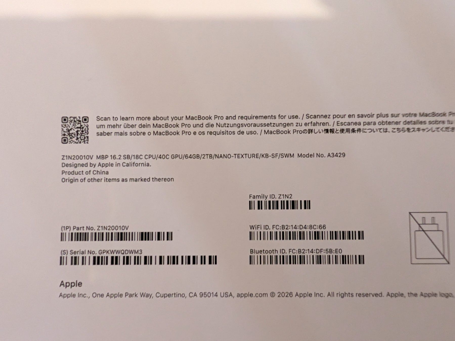 Apple Portables: MacBook Pro 16,2" M5 Max, 64 Go, 2 TB, M5 Max – Neuf (Voir description) à Yverdon-les-Bains par elaxdarocha 5