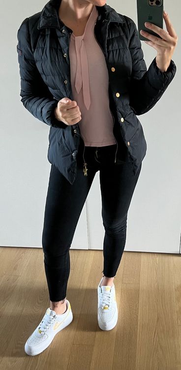 peuterey daunenjacke damen blau 34 40 Winterjacke Jack