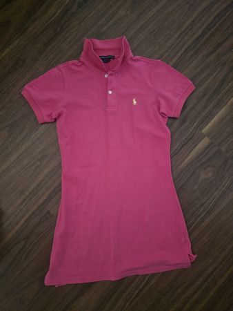 Polohemd pink Grösse S-M neu
