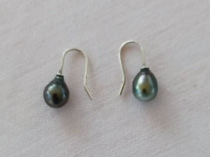 Ohrringe & -stecker: Ohrhänger Silber mit Tahiti Perle – Neu und originalverpackt aus Winistorf von acreativ 2