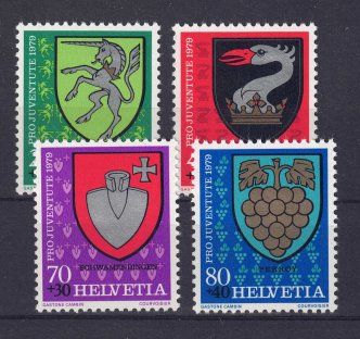 Tous les timbres: PJ 1979, kompletter Satz postfrisch** – Neuf (Voir description) à Lupfig par lubor