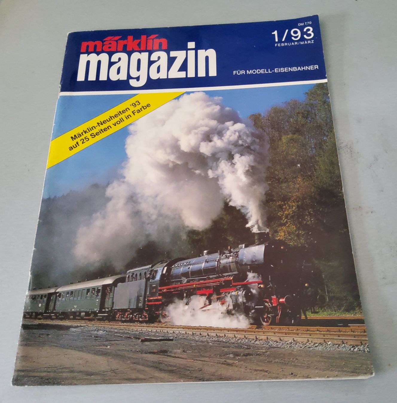 Zeitschriften & Magazine: Märklin Magazin 1/93 – Gebraucht aus Grüningen von VENOM59