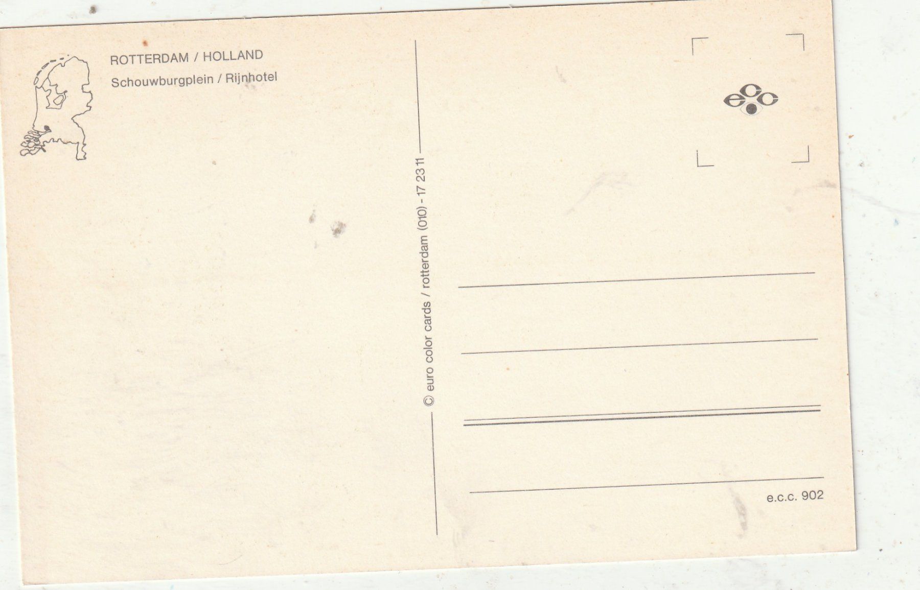 Cartoline postali: Rotterdam Holland – Usato da Lumbrein venduto da made02 1