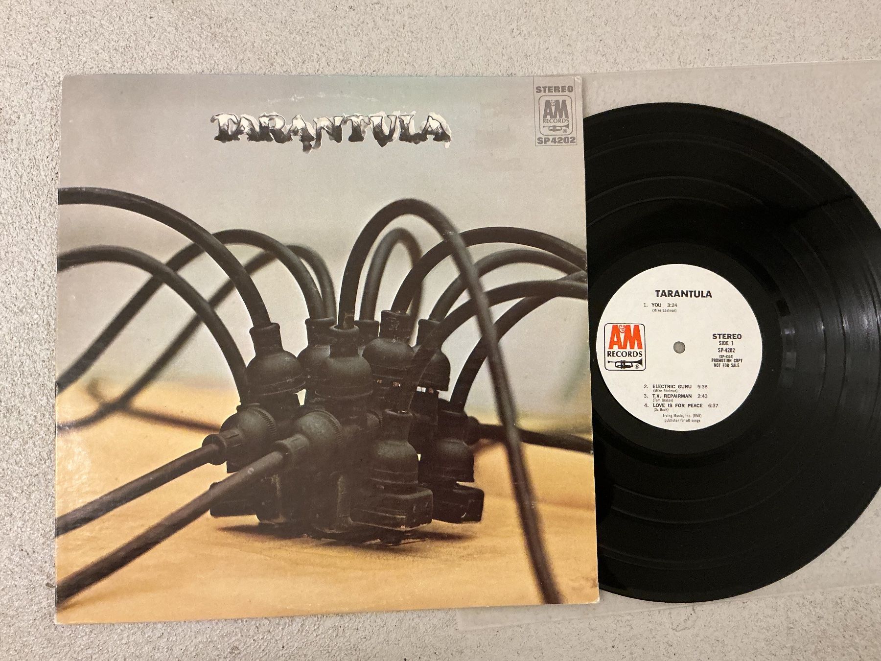 Dischi in vinile: Tarantula LP -  Promo Copy - VG+ – Usato da Winterthur venduto da Tumko-Vinyl