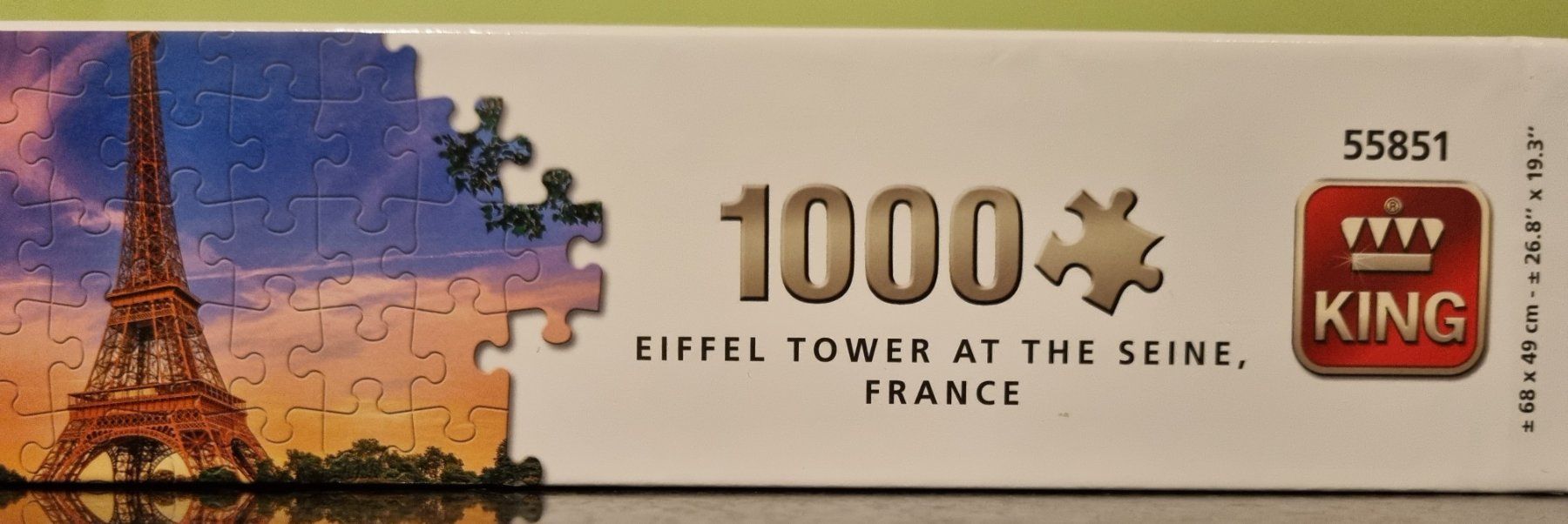 Puzzle: King Puzzle Eiffelturm 1000 Teile – Usato da Sutz venduto da Rawypp 4