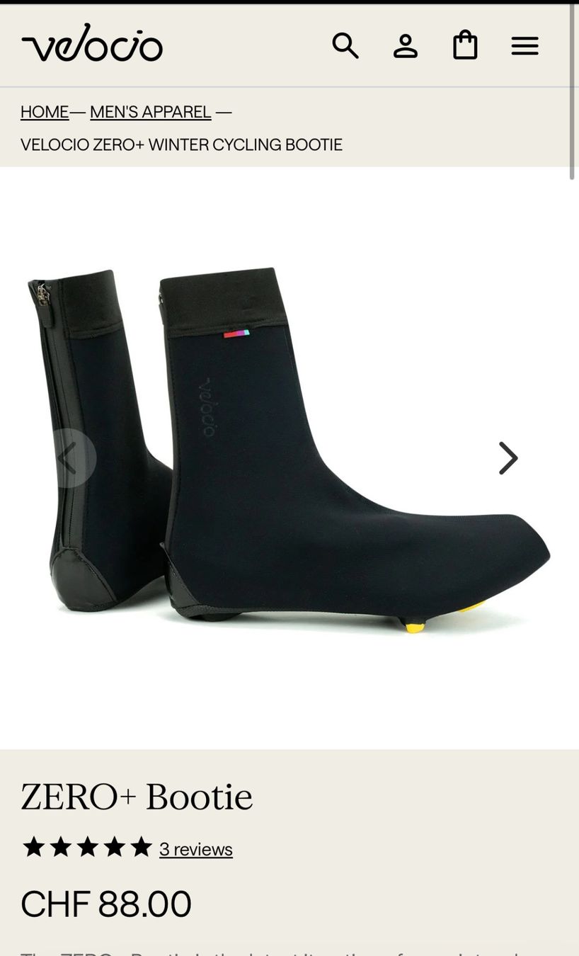 Herrenschuhe: Velocio Schuhüberzug. Grosse XS – Neu und originalverpackt aus Zürich von til_smy2
