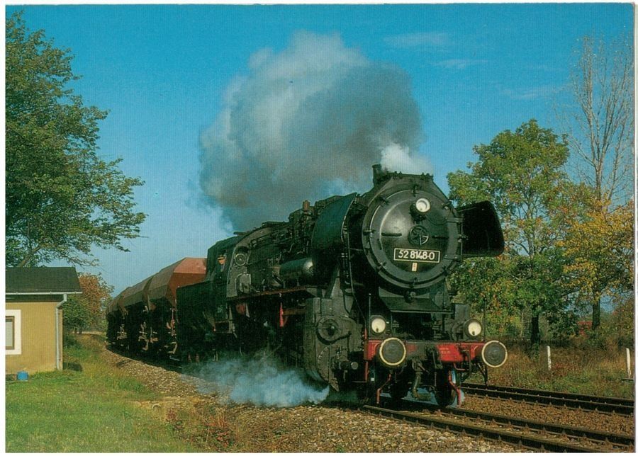 Cartoline postali: Dampf-Güterzuglok Deutsche Reichsbahn – Usato da Frauenfeld venduto da POML