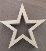 NEU Holzstern, skandinavisch, naturbelassen, Weihnachtsdeko
