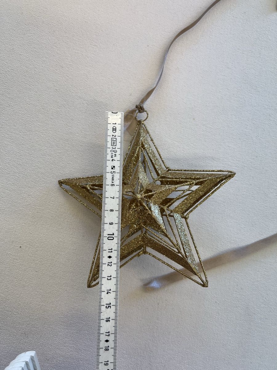 Alle Dekorationen: Weihnachtssterne golg glitzer – Neu (gemäss Beschreibung) aus Winterthur von hannes1812 5
