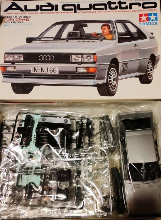 Tamiya Audi Quattro 1/24 Original Street Version - Wie Neu!! | Acheter ...