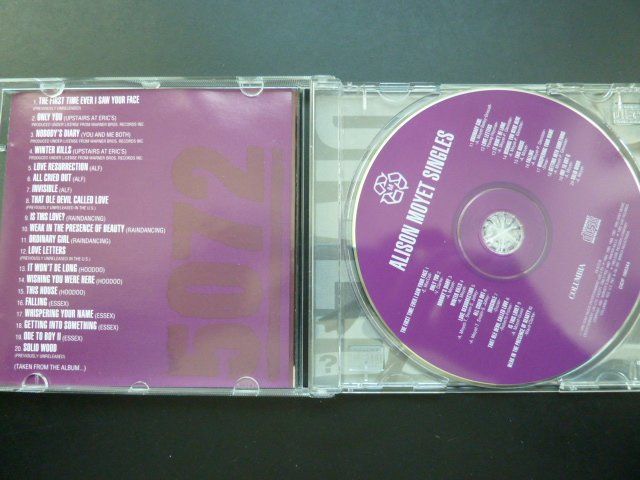 CD: Alison Moyet - Singles – Usato da Au ZH venduto da sikoku 1