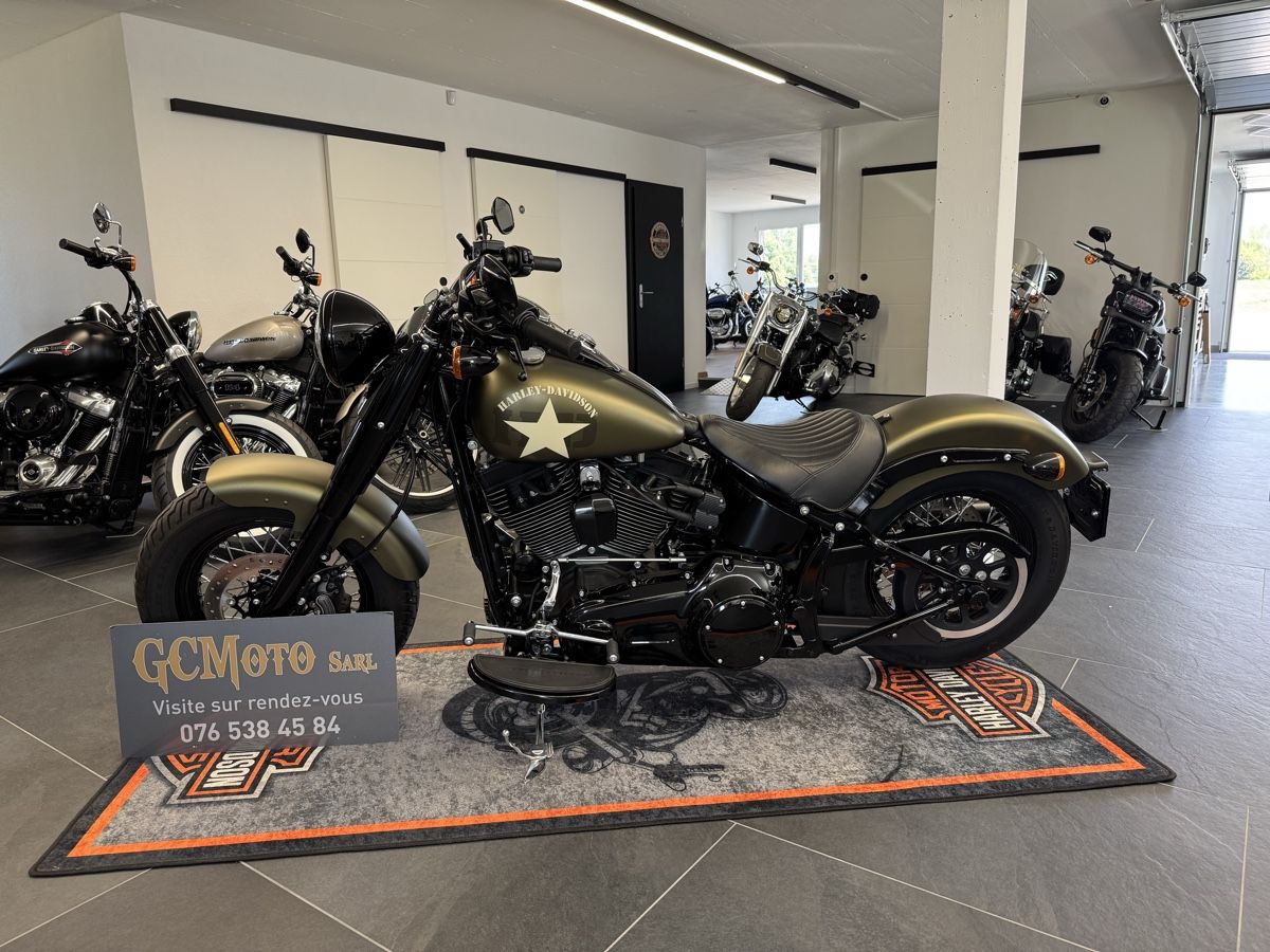 Harley-Davidson Chopper: Harley Davidson Slim FLSS 110 Softail LEASING POSSIBLE – Usato da Echallens venduto da HD90 7