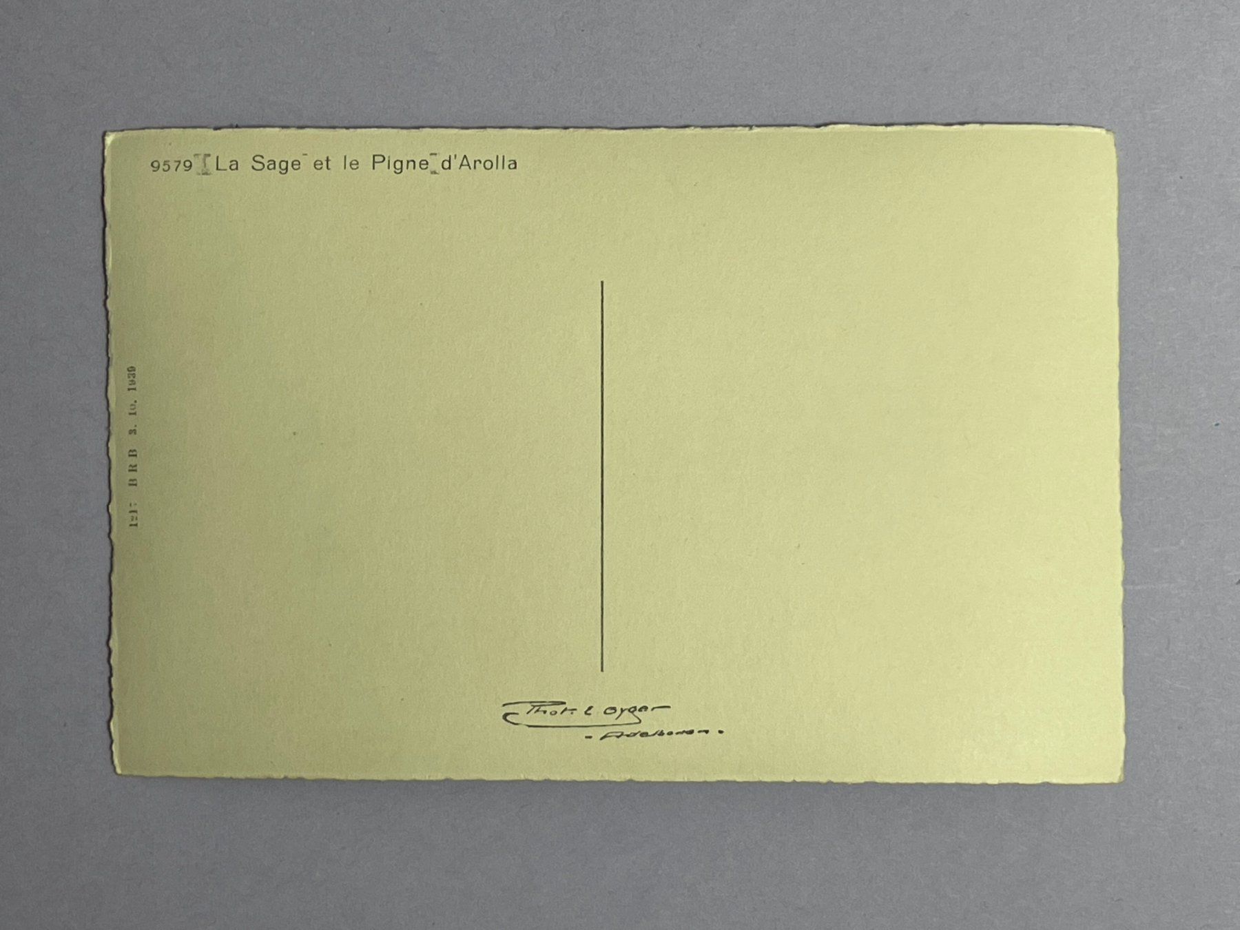 Cartoline postali: La Sage et le Pigne d'Arolla – Usato da Steg VS venduto da danwer74 1